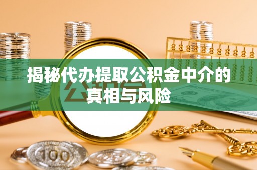 永仁揭秘代办提取公积金中介的真相与风险