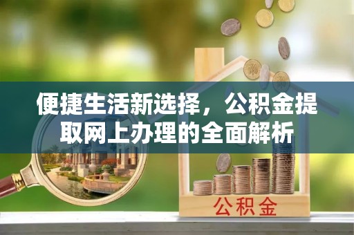 永仁便捷生活新选择，公积金提取网上办理的全面解析