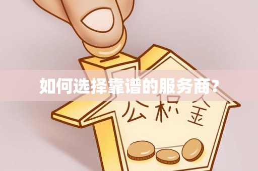 永仁如何选择靠谱的服务商？